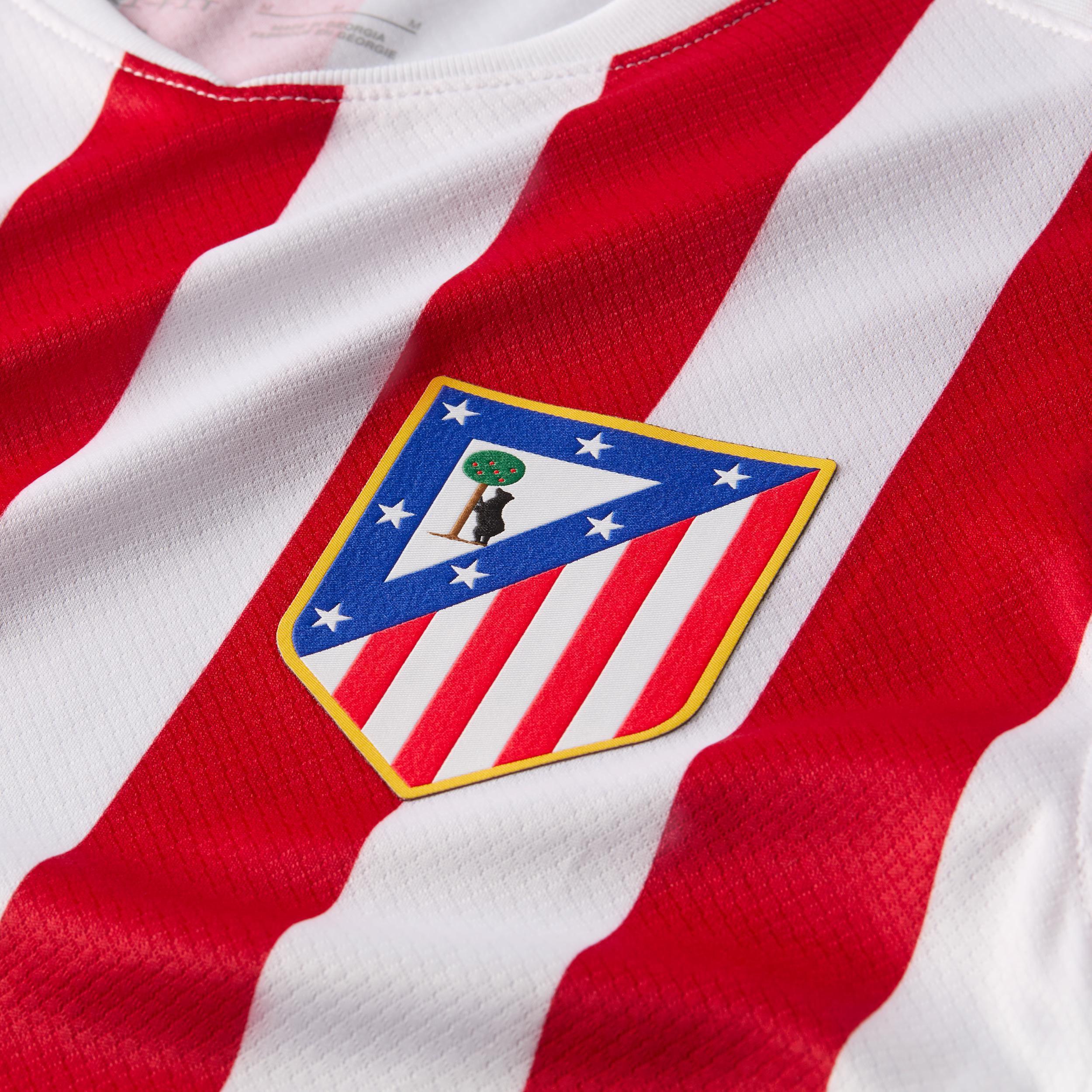 AtlÃ©tico Madrid 2025/26 Stadium Home Nike Men's Dri-FIT Soccer Replica Jersey Product Image