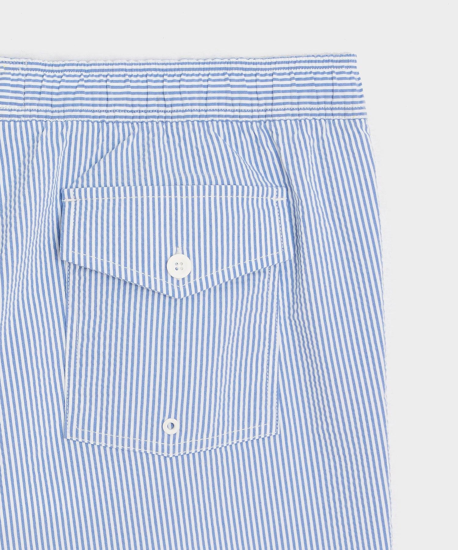 7" Seersucker Montauk Swim Trunk Product Image
