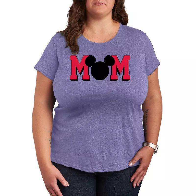 Disney's Mickey Mouse Plus Mom Graphic Tee, Women's,  Product Image