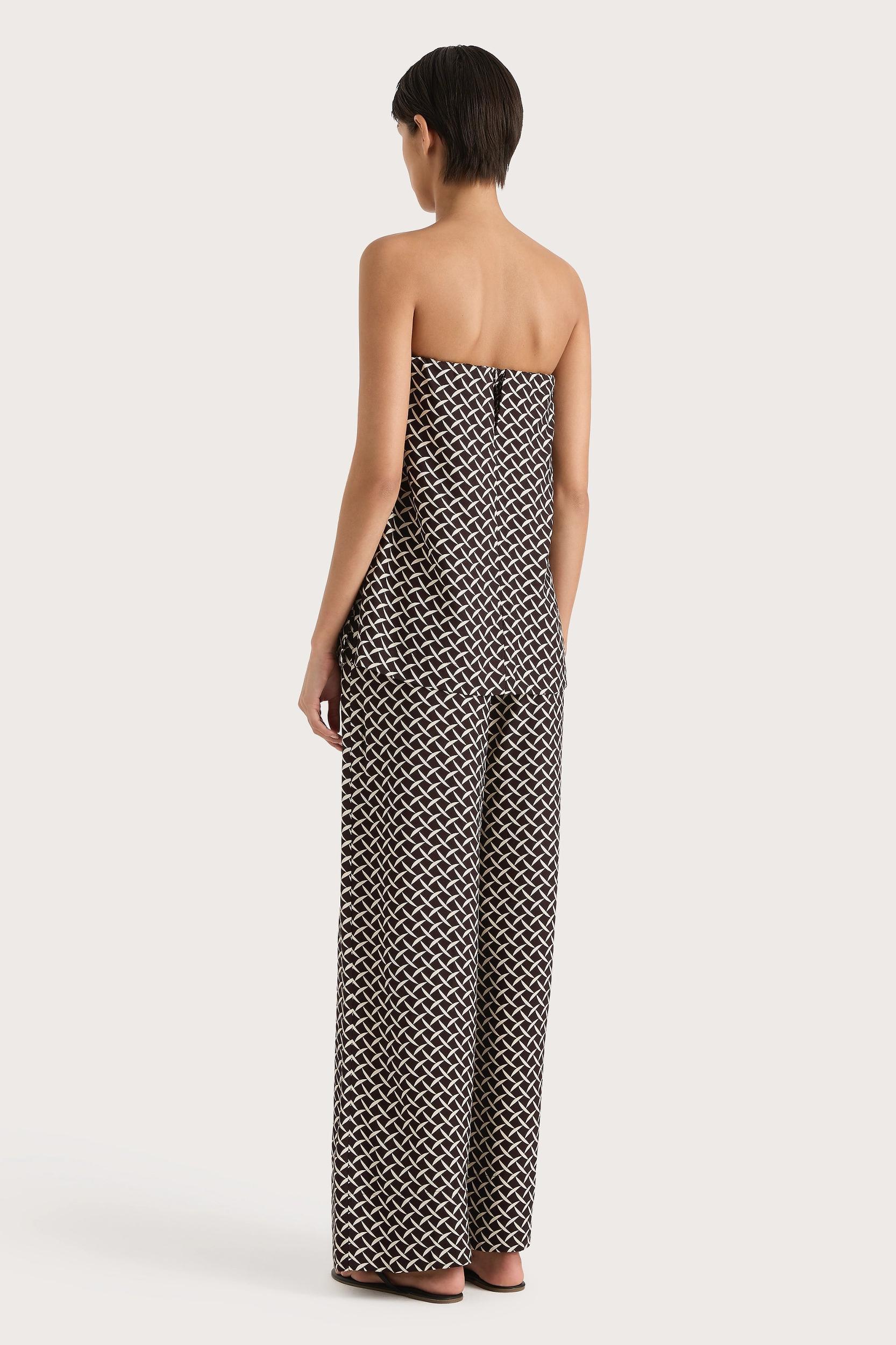 Dalene Pant Espresso Geo - Final Sale Product Image