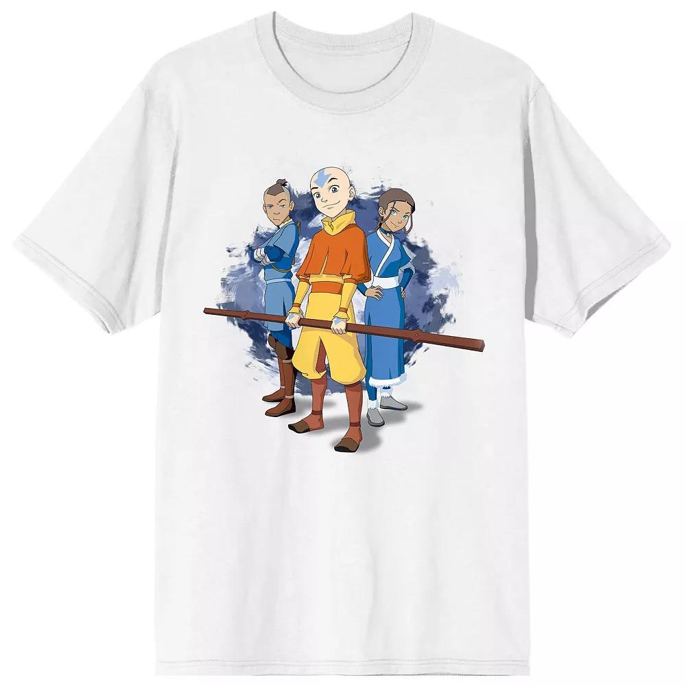 Men's Avatar Last Airbender Tee, Boy's, Size: XXL, White Product Image