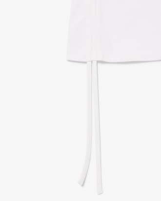 Slim Fit Adjustable Piqué Polo Shirt Product Image