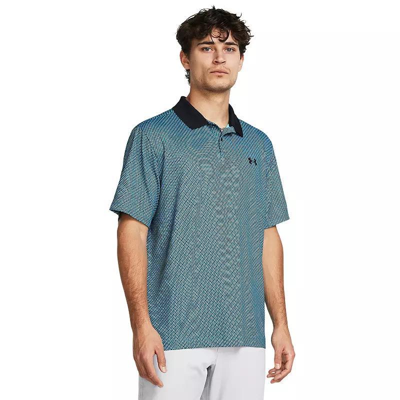 Mens Under Armour Matchplay Printed Polo Product Image