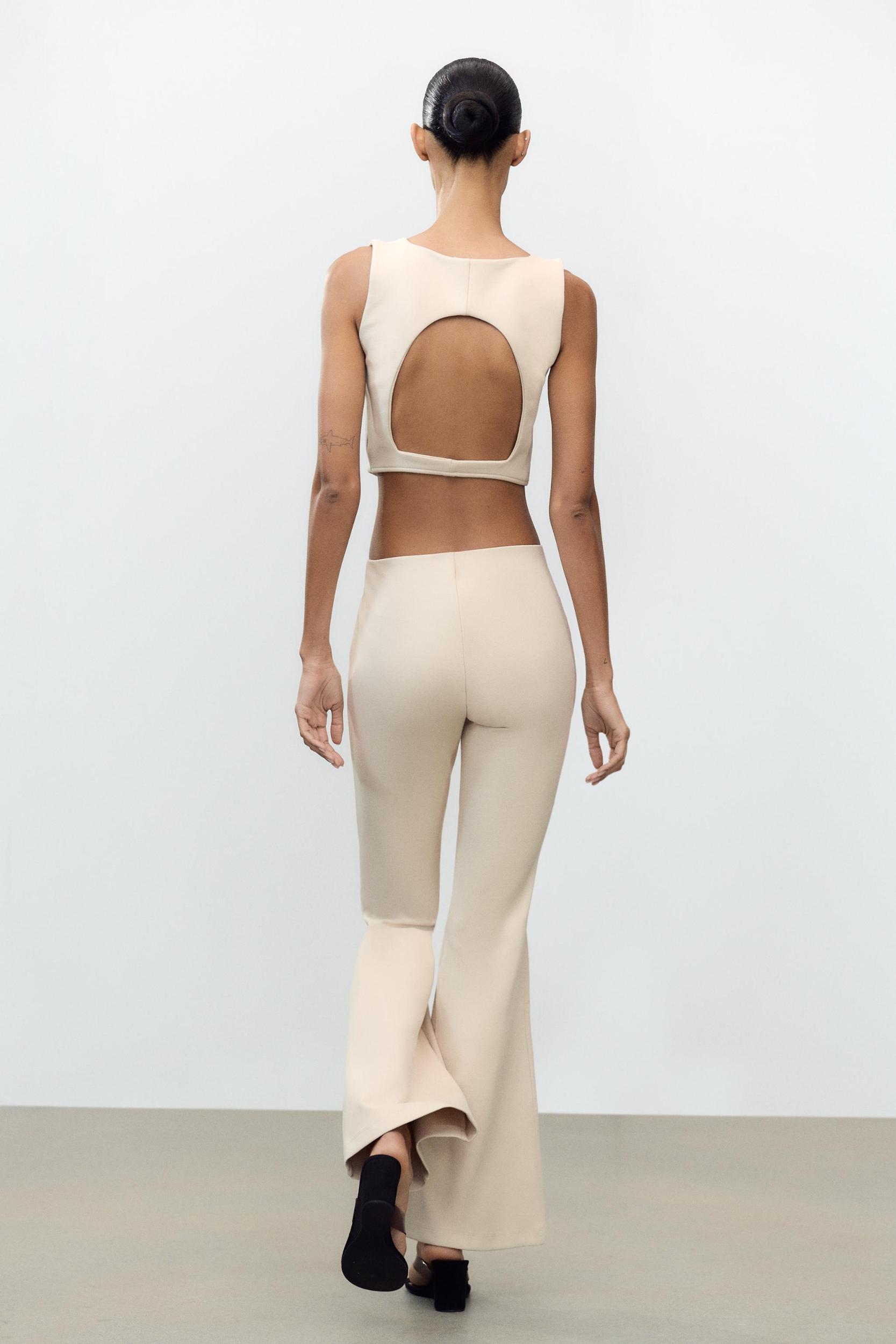 INTERLOCK FLARE PANTS Product Image