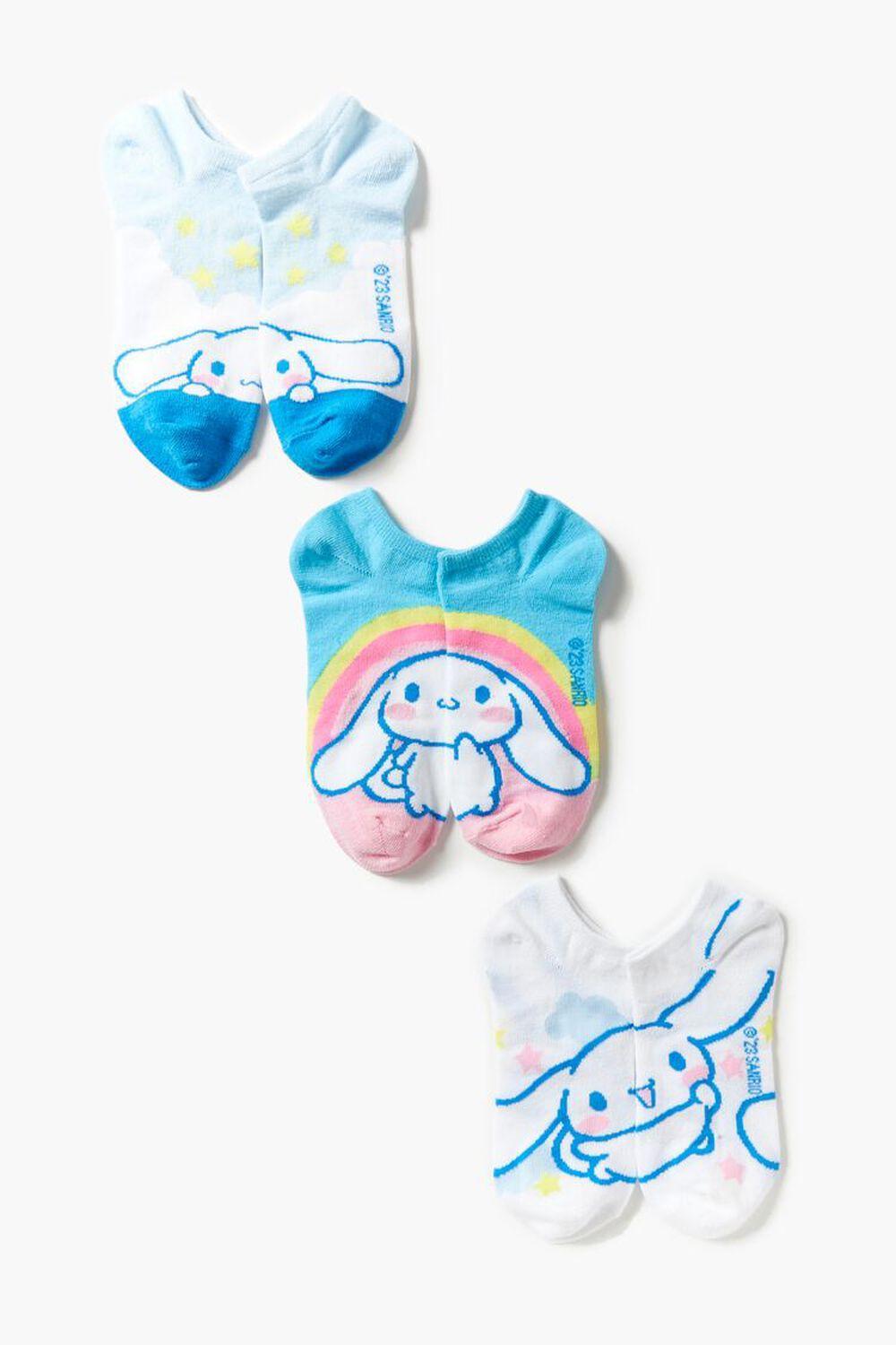 Cinnamoroll Ankle Socks Set - 3 pack | Forever 21 Product Image