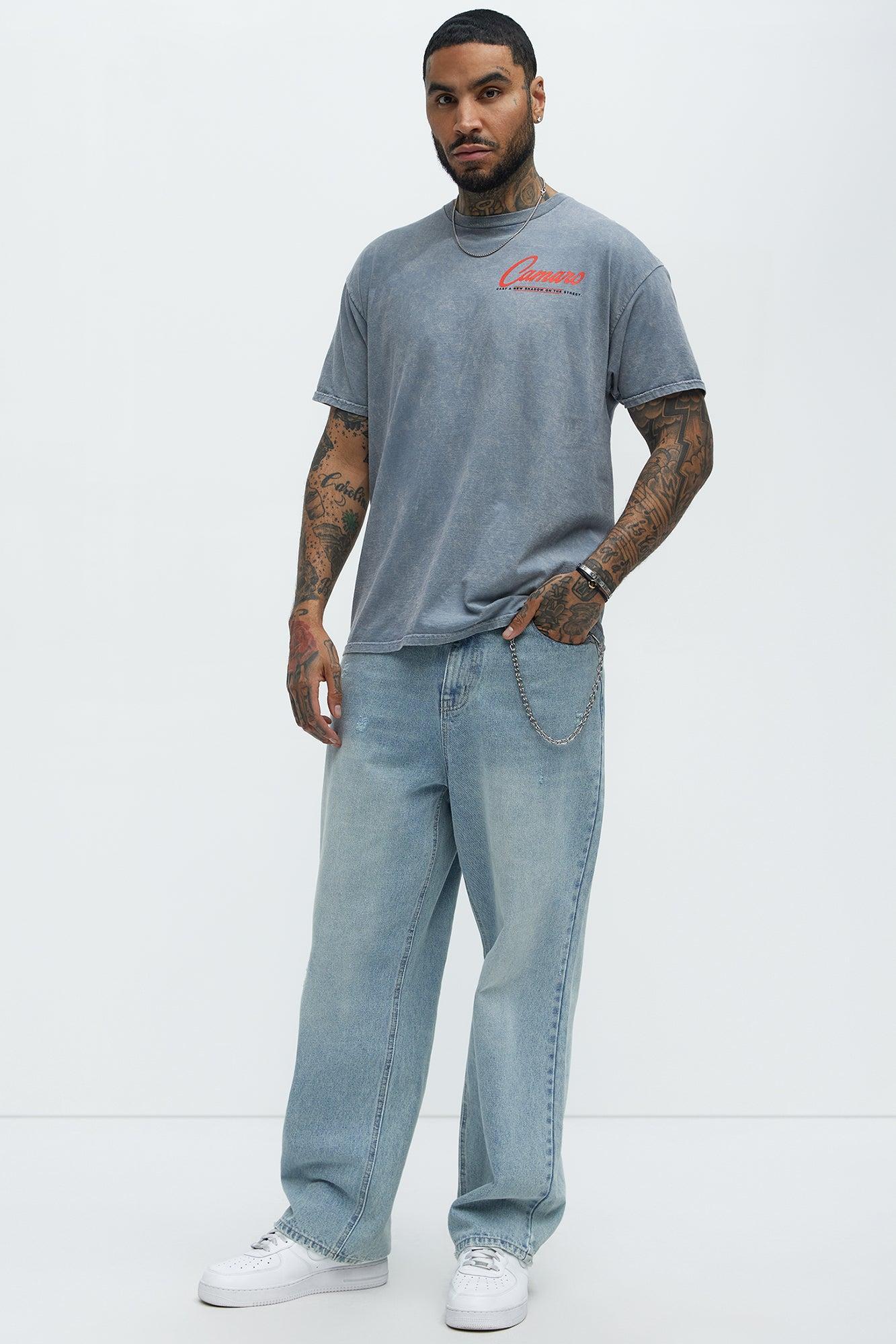 Chevy Camaro Short Sleeve Tee - Grey Product Image