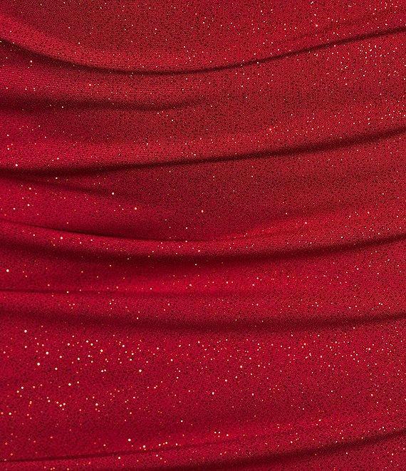 B. Darlin Glitter Drawstring Party Dress Product Image