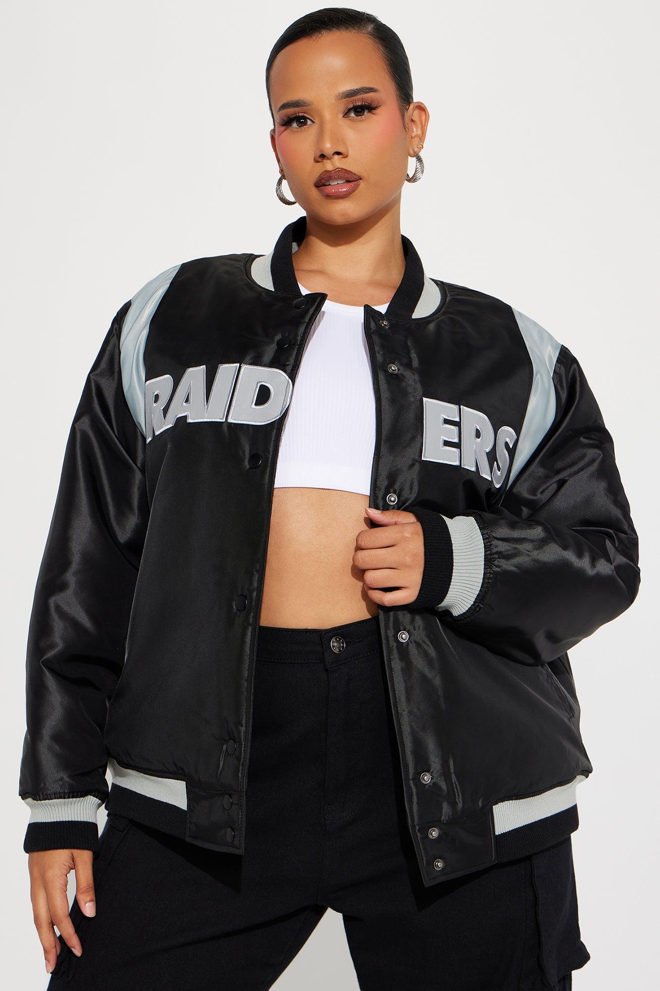 Raiders House Bomber Jacket - Black Female Product Image