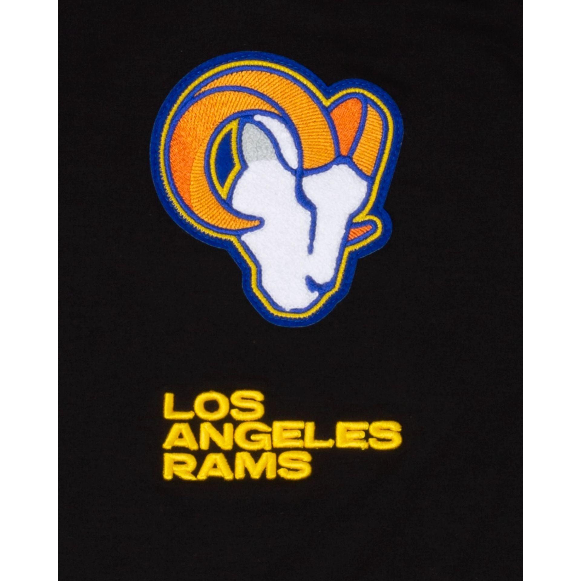 Los Angeles Rams Logo Select Black Hoodie Male Product Image