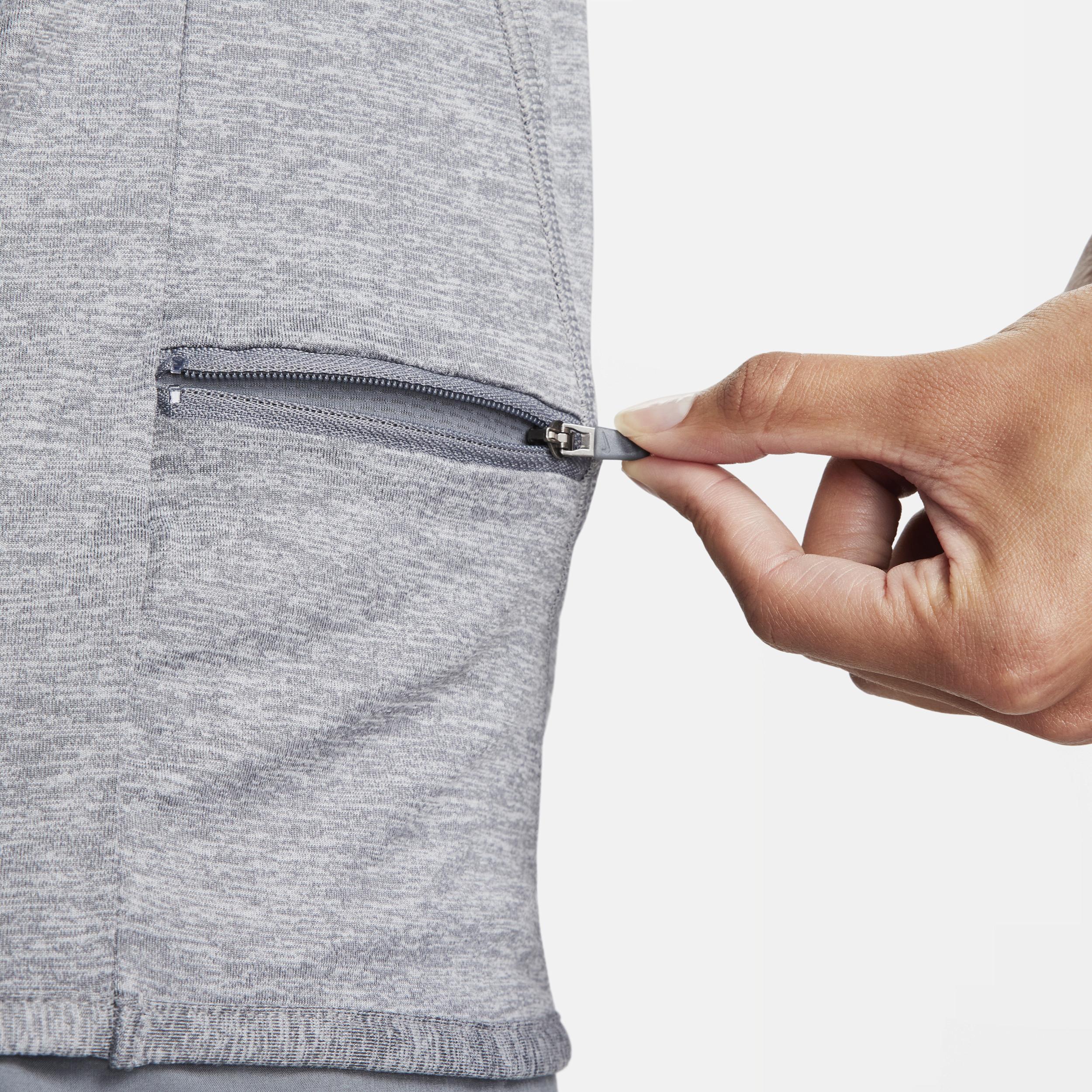 Nike Womens Dri-FIT Swift Element UV Crew-Neck Running Top | FB4297-084 Product Image