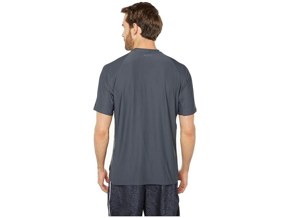 O'Neill 24-7 Traveller Short Sleeve Sun Shirt (Graphite) Men's Swimwear Product Image