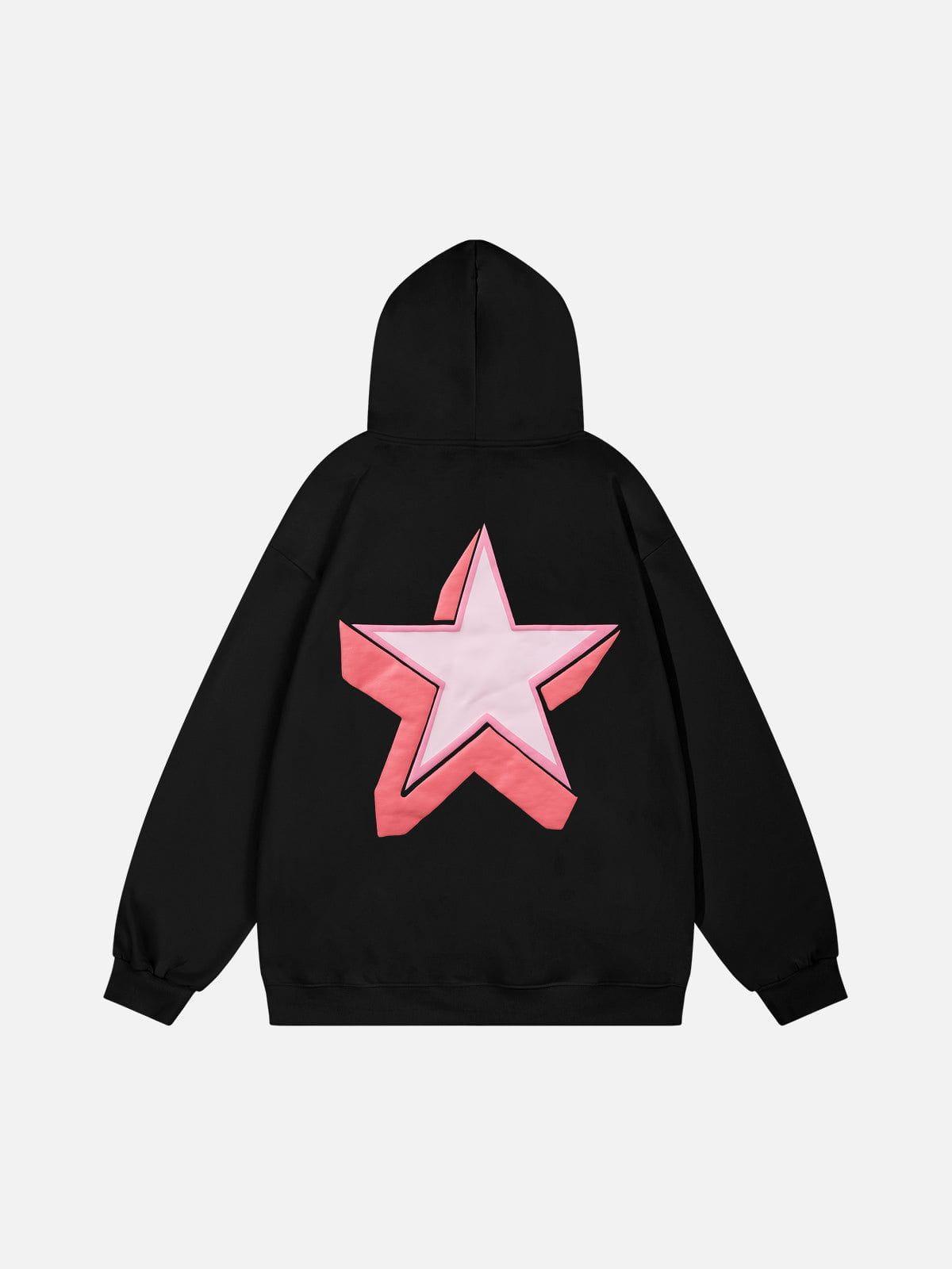 Aelfric Eden 3D Star Print Hoodie Product Image