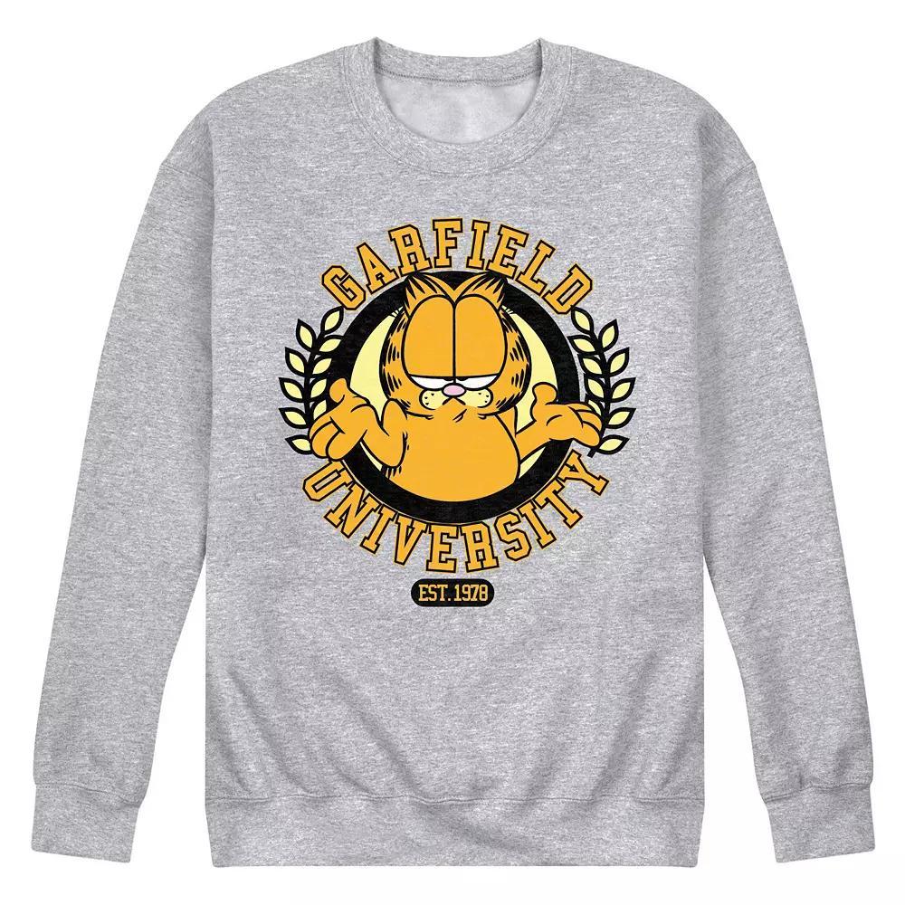 Men's Garfield University Fleece Sweatshirt,  Product Image