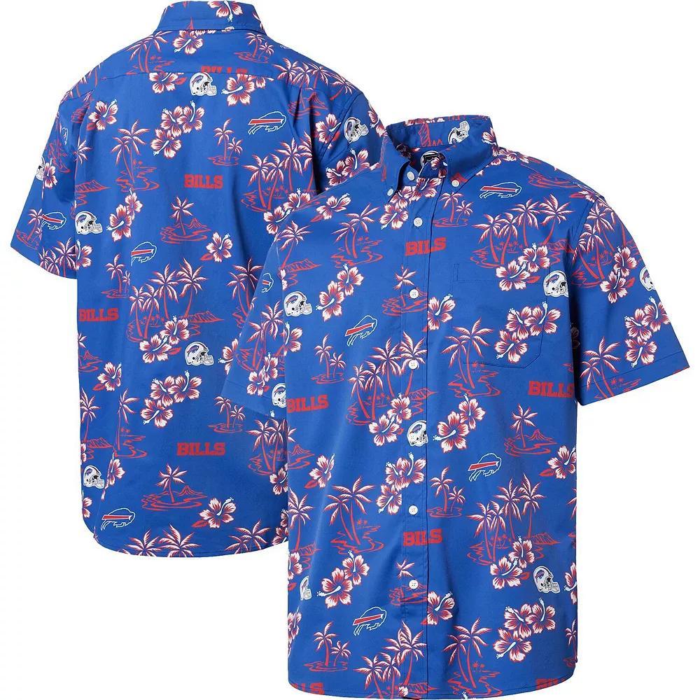 Men's Reyn Spooner Royal Buffalo Bills Kekai Button-Up Shirt,  Product Image