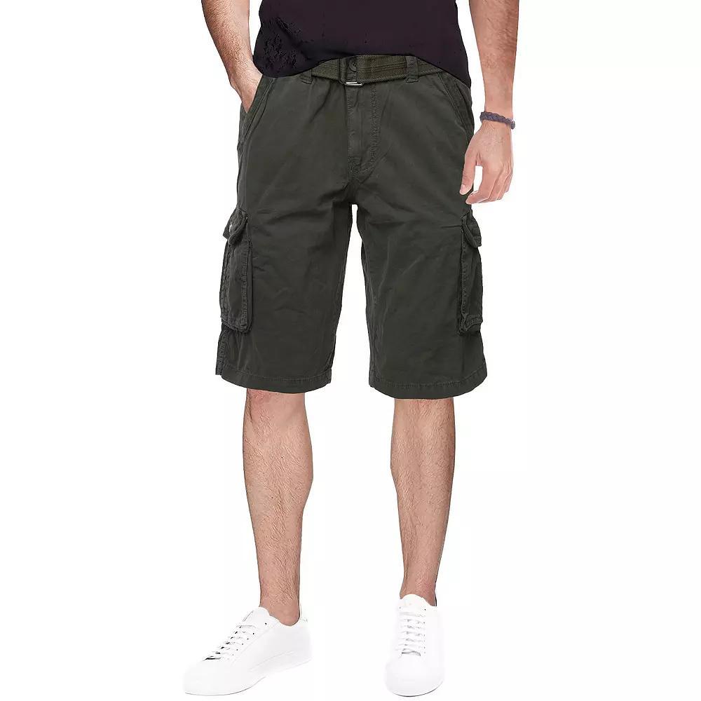 Men's RAW X by Xray Regular-Fit Belted Button Cargo Shorts,  Product Image