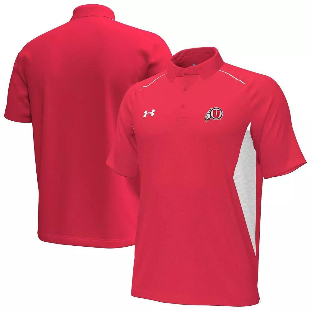 Men's Under Armour Navy Notre Dame Fighting Irish Pinnacle Performance Polo,  Product Image