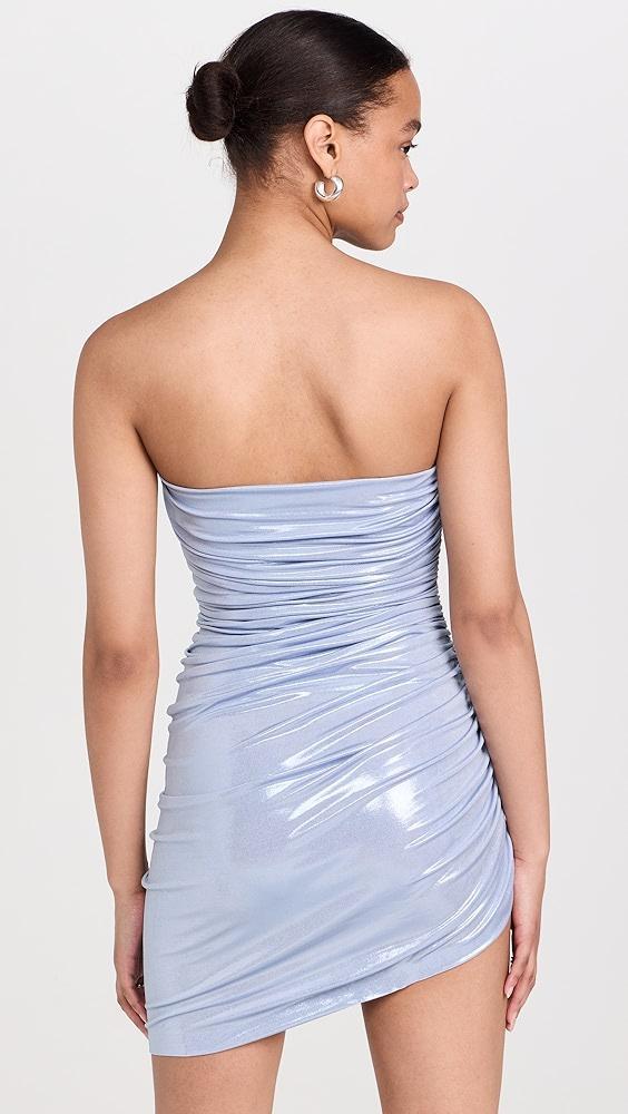 Norma Kamali Strapless Diana Pickleball Dress | Shopbop Product Image