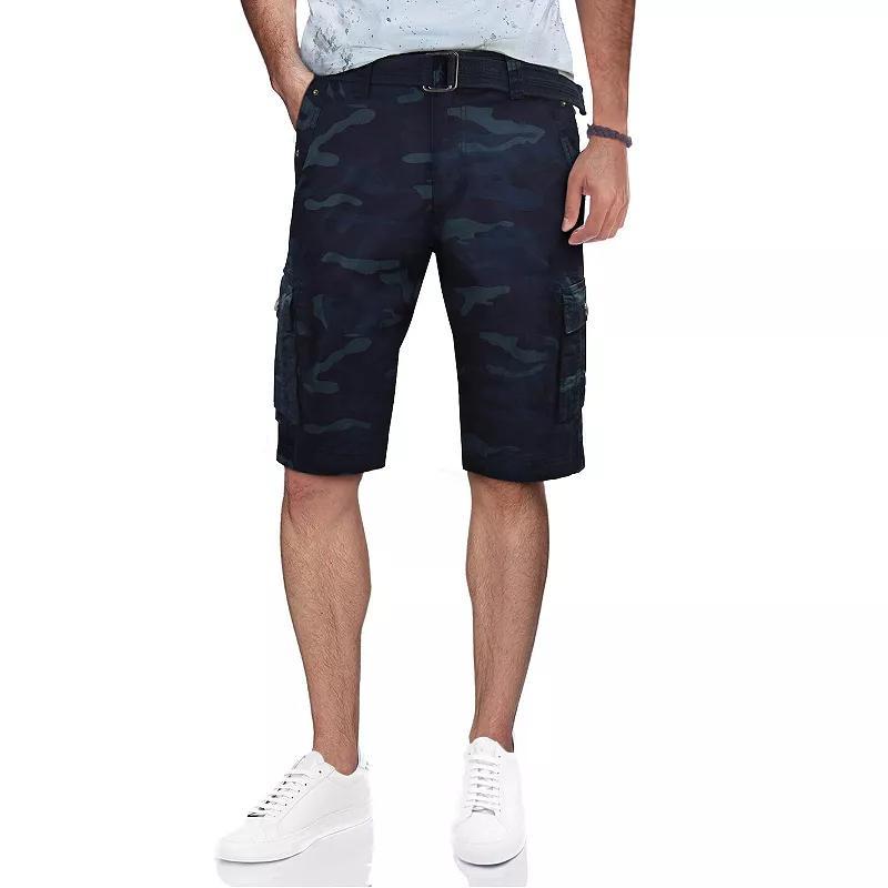 Mens RAW X by Xray Regular-Fit Belted Cargo Shorts Product Image