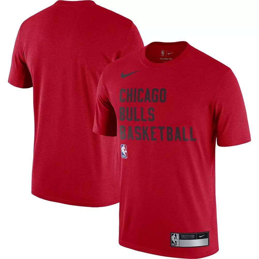 Men's Nike Red Chicago Bulls 2023/24 Sideline Legend Performance Practice T-Shirt,  Product Image