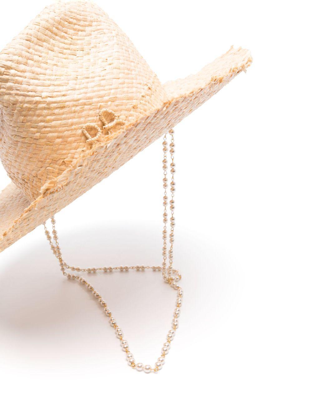 logo-appliqué fedora hat Product Image