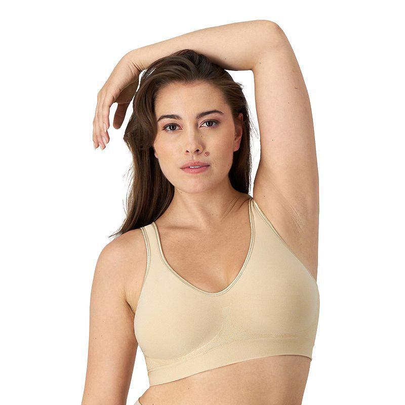 Bali Comfort Revolution ComfortFlex Fit Full-Coverage Wireless Bra DF3484, Women's, Size: Small, Light Buff Aztec Product Image