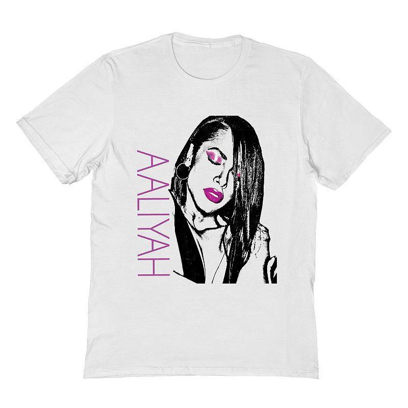 Men's Aaliyah Tee, Size: XL, White Product Image