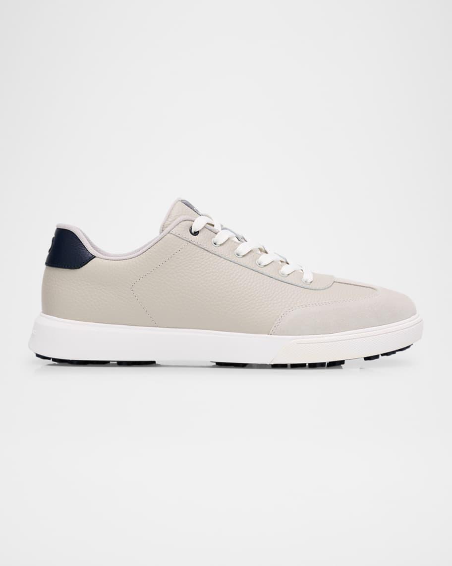 Mens Drift Leather Hybrid Golf Sneakers Product Image