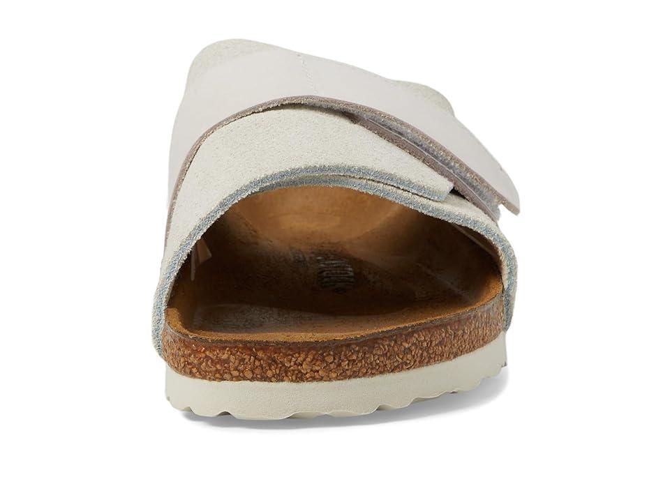 Birkenstock Kyoto Suede/Nubuck Sandals Black 39 Product Image