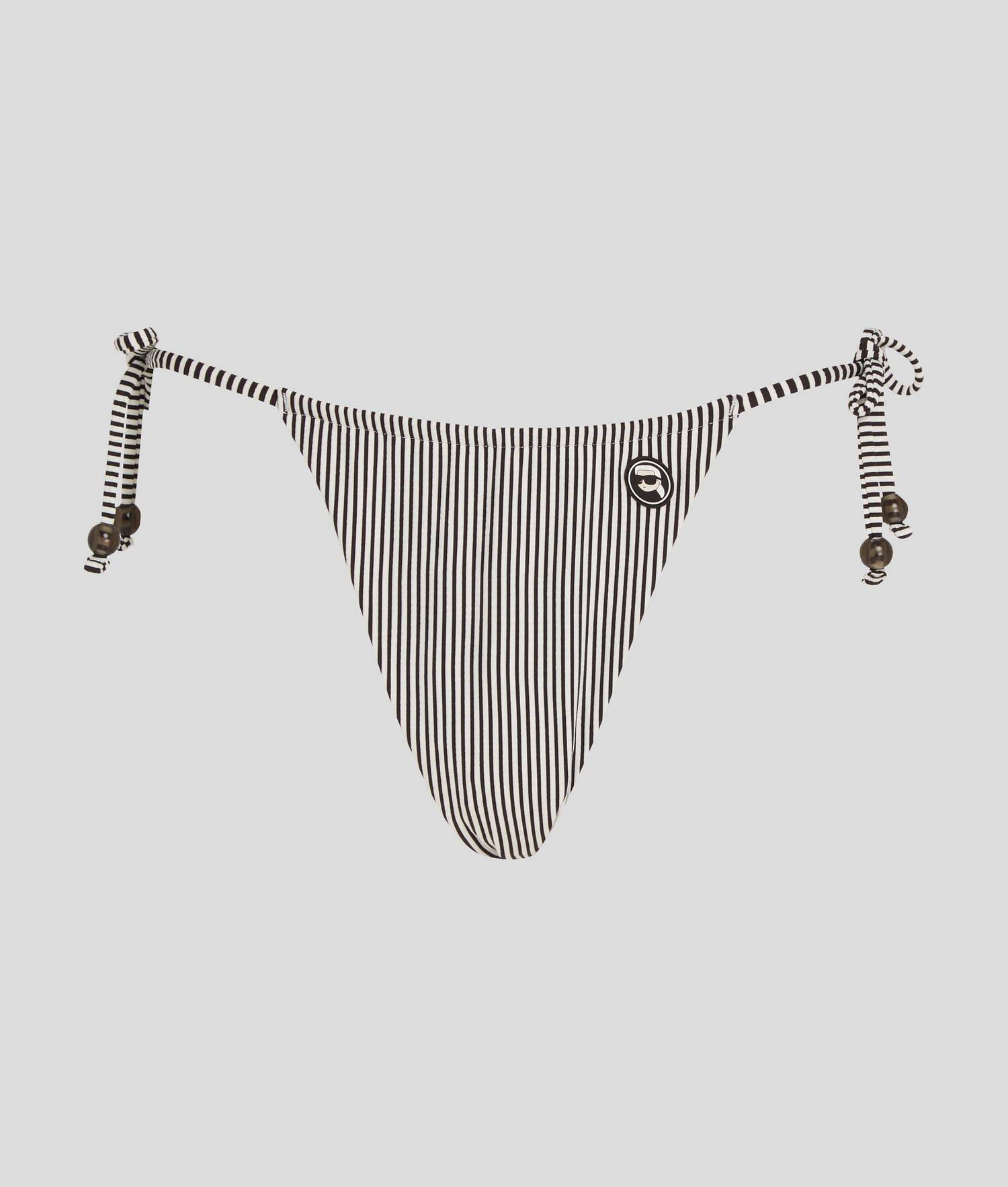 IKON STRIPED STRING BIKINI BOTTOMS Product Image