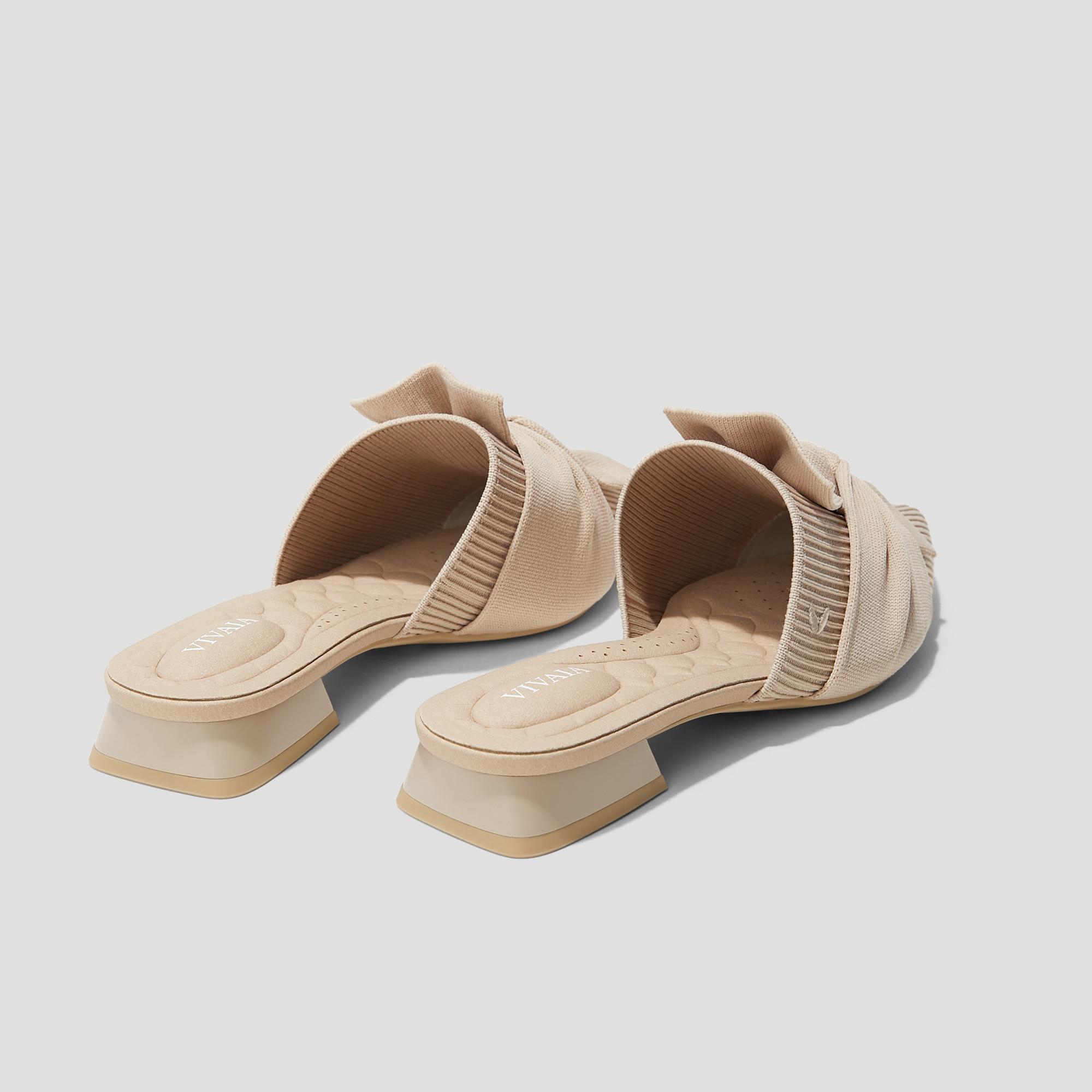 Pointed-Toe Knot Sandals (Yaffa Pro) Product Image