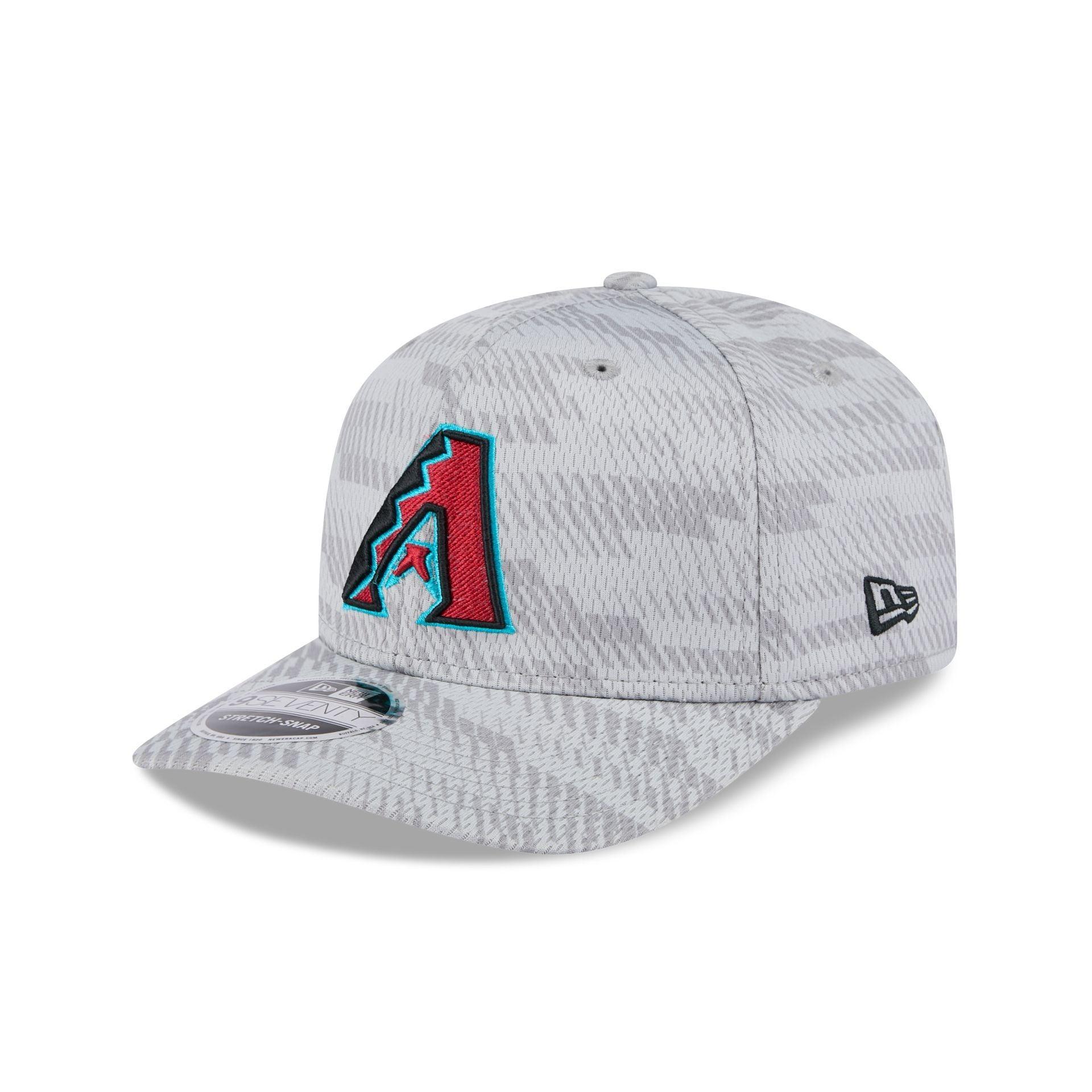 Arizona Diamondbacks 2025 Clubhouse Gray 9SEVENTY Stretch-Snap Hat Male Product Image