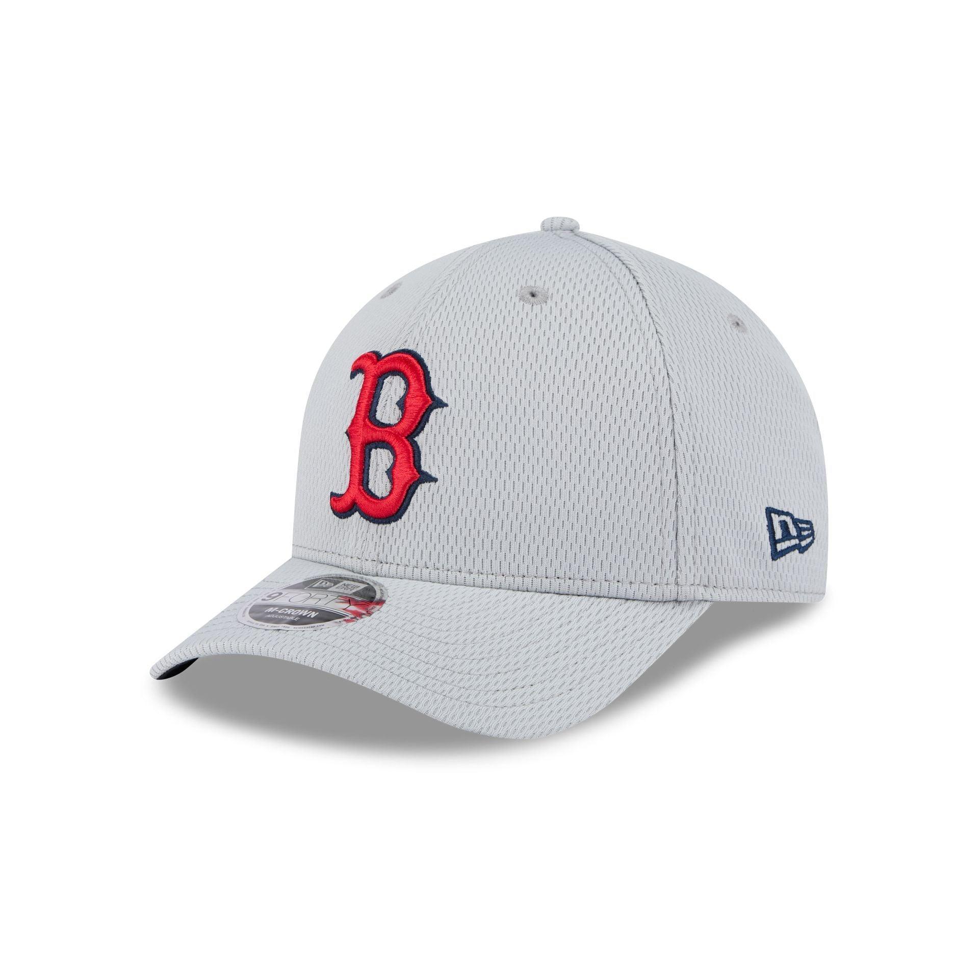 Boston Red Sox 2025 Clubhouse Gray 9FORTY M-Crown Snapback Hat Male Product Image