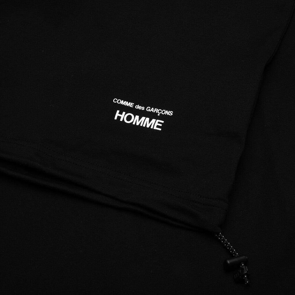 Cotton Jersey T-Shirt - Black Male Product Image