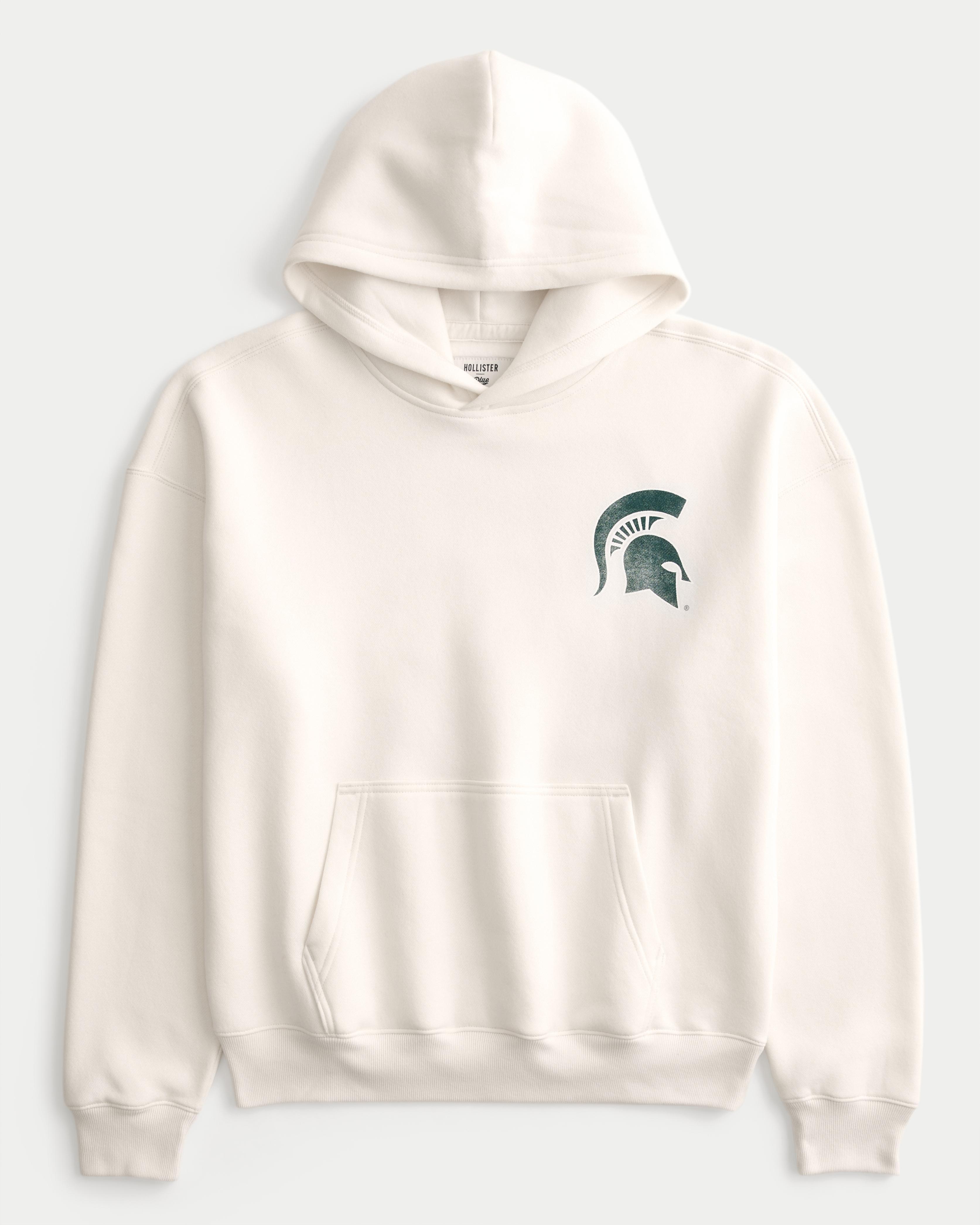 Boxy Ohio State Buckeyes Graphic Hoodie Product Image