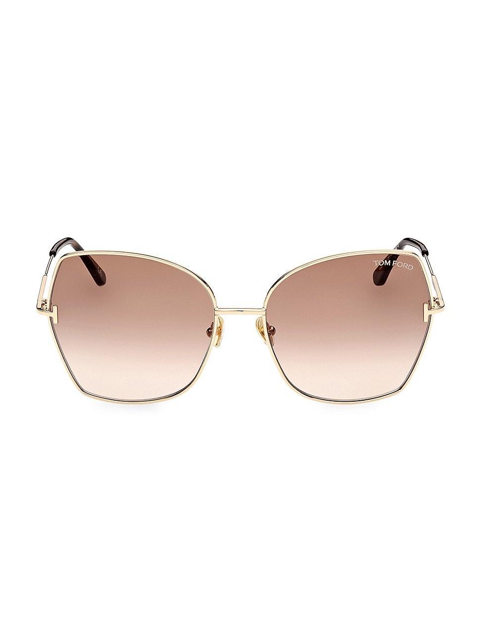 Farah Metal-Plastic Butterfly Sunglasses Product Image