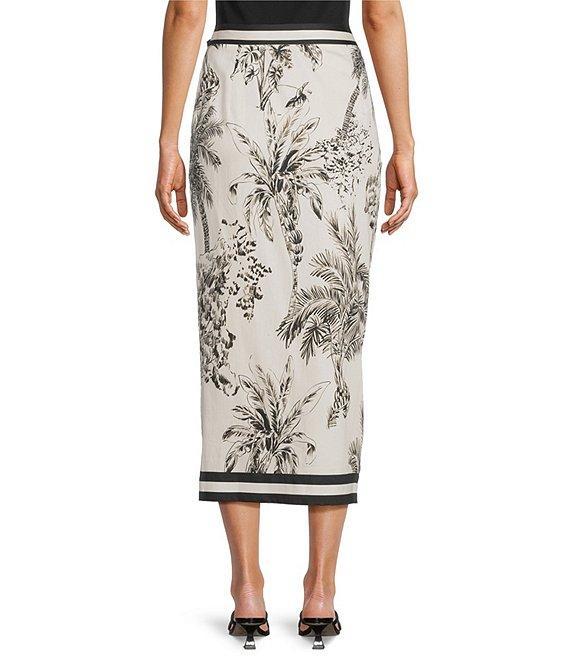 Antonio Melani Printed Toile Coordinating Clio Wrap Skirt Product Image