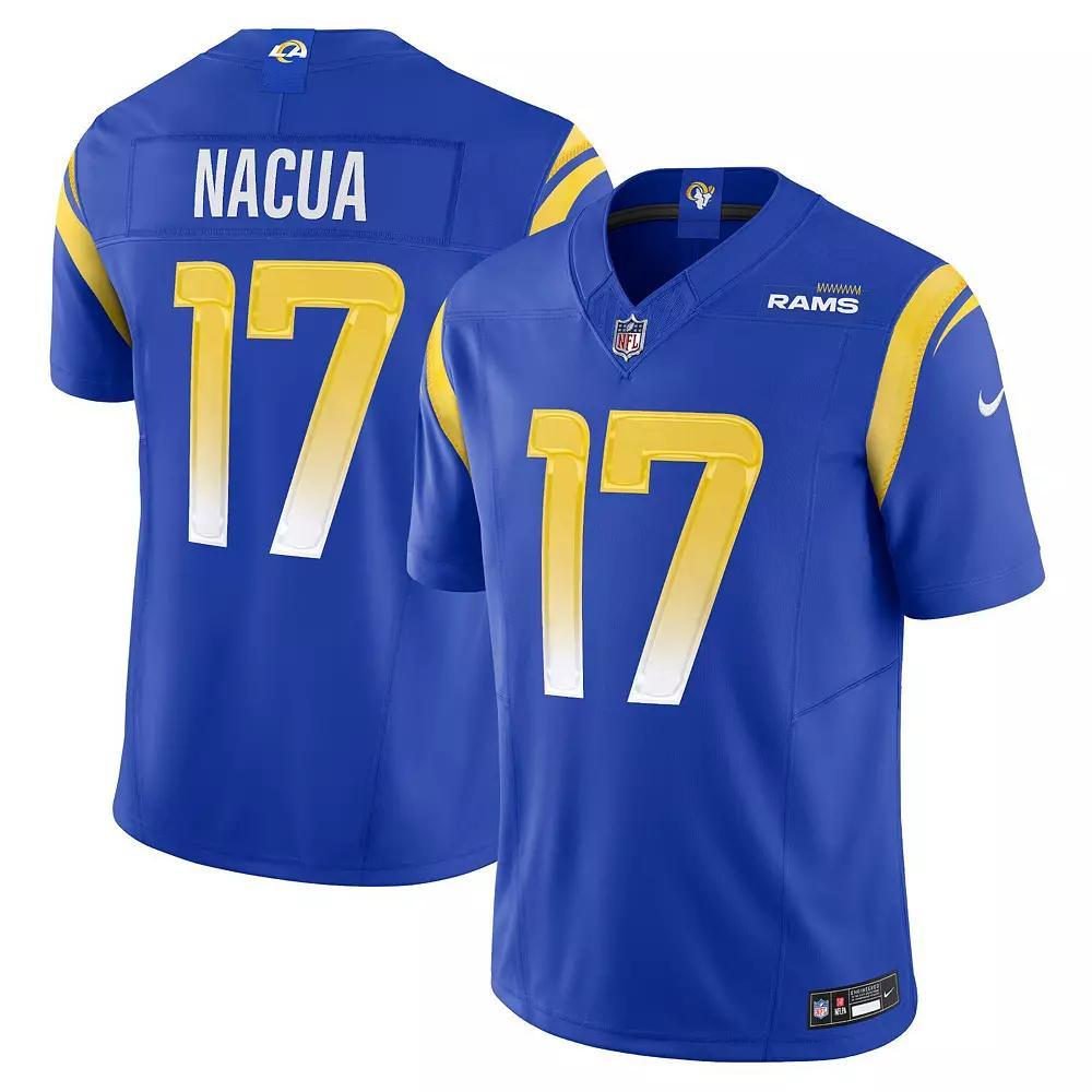 Men's Nike Puka Nacua Royal Los Angeles Rams Vapor F.U.S.E. Limited Jersey,  Product Image