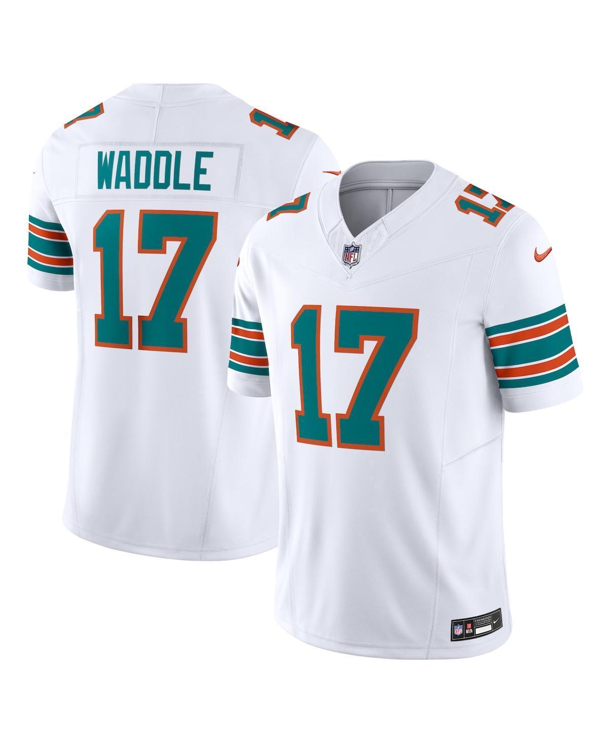 Mens Nike Jaylen Waddle Miami Dolphins Vapor F.U.S.E. Limited Jersey Product Image