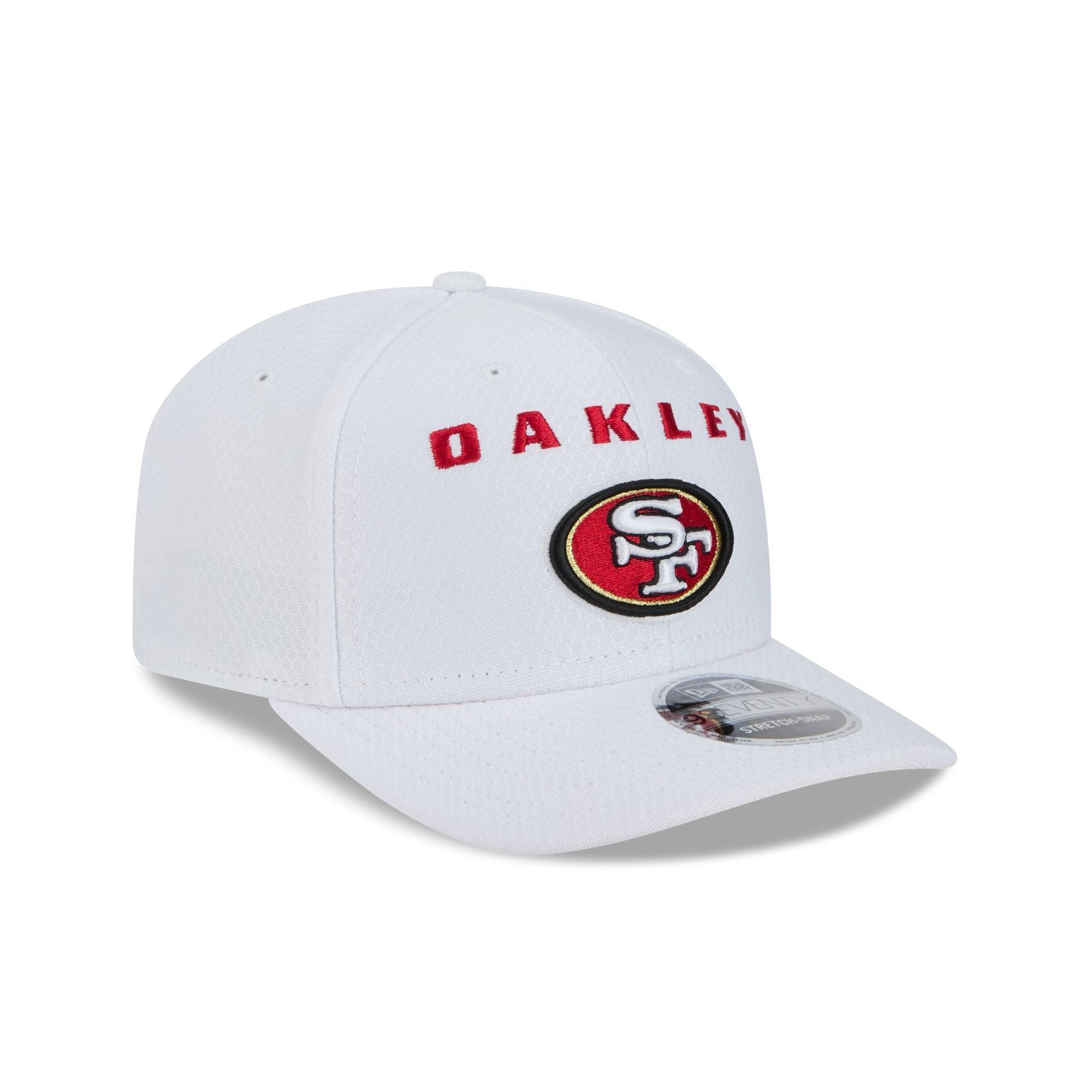 Oakley x San Francisco 49ers White 9SEVENTY Stretch-Snap Hat Male Product Image