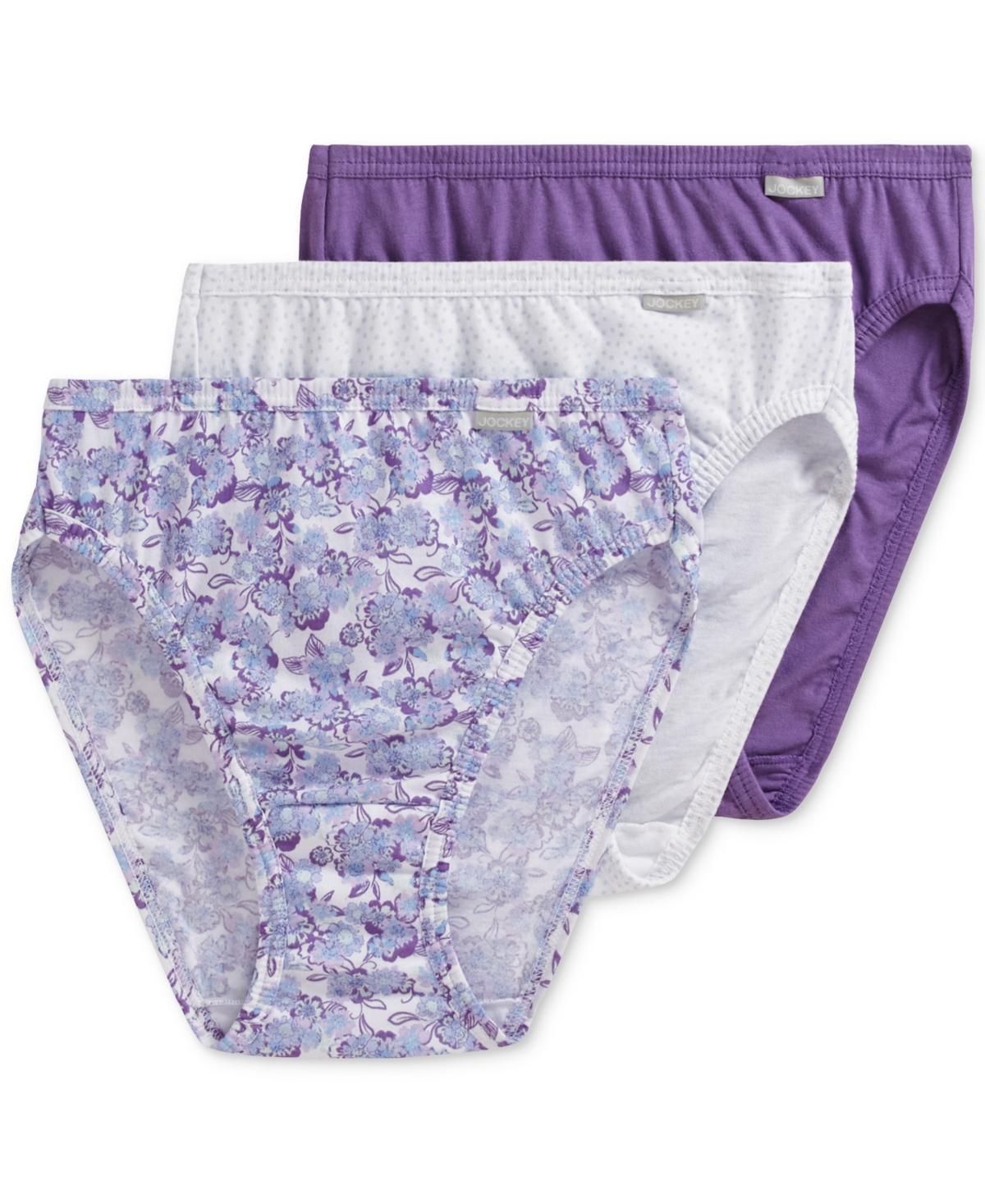 Womens Jockey Elance 3-pk. French Cut Panty Set 1487 Product Image