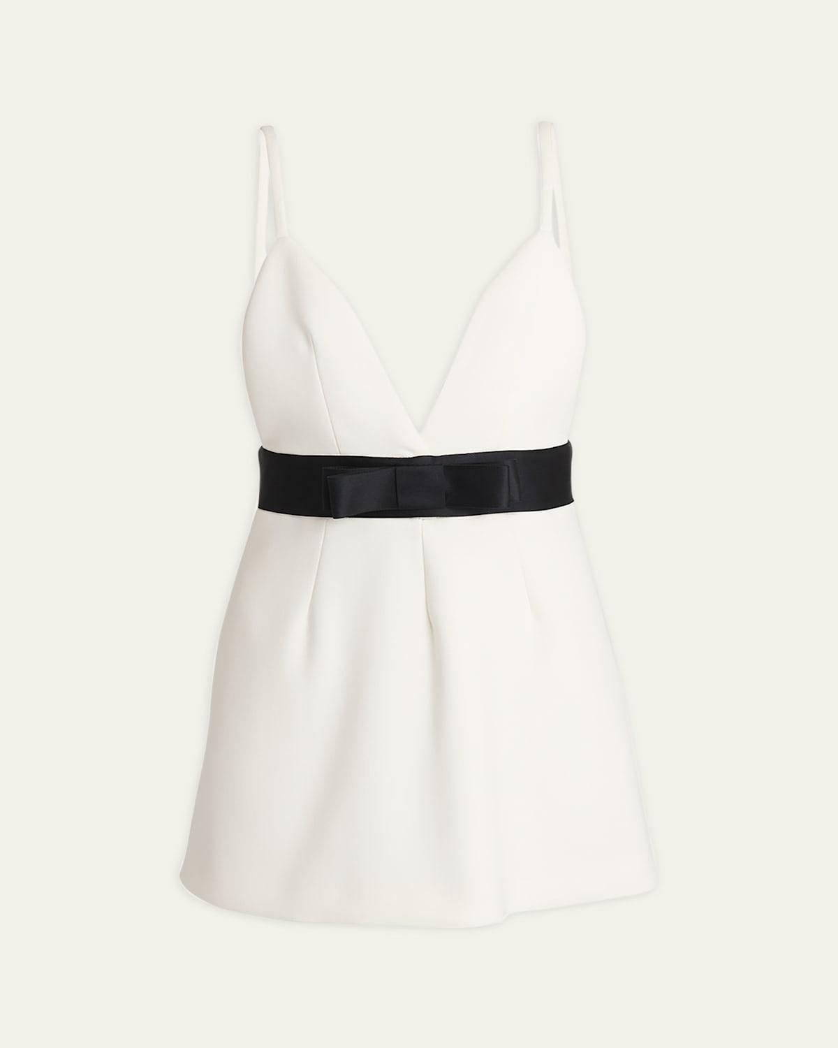 Lana Mini Dress with Bow Waist Product Image