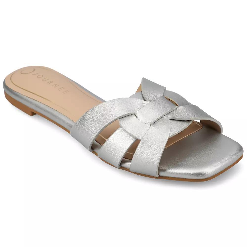 Journee Arrina Womens Square Toe Sandals Product Image