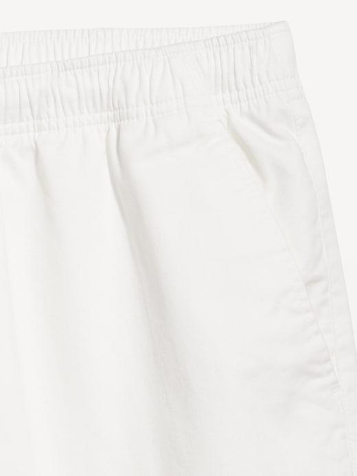 Pull-On Twill Jogger Shorts -- 7-inch inseam Product Image