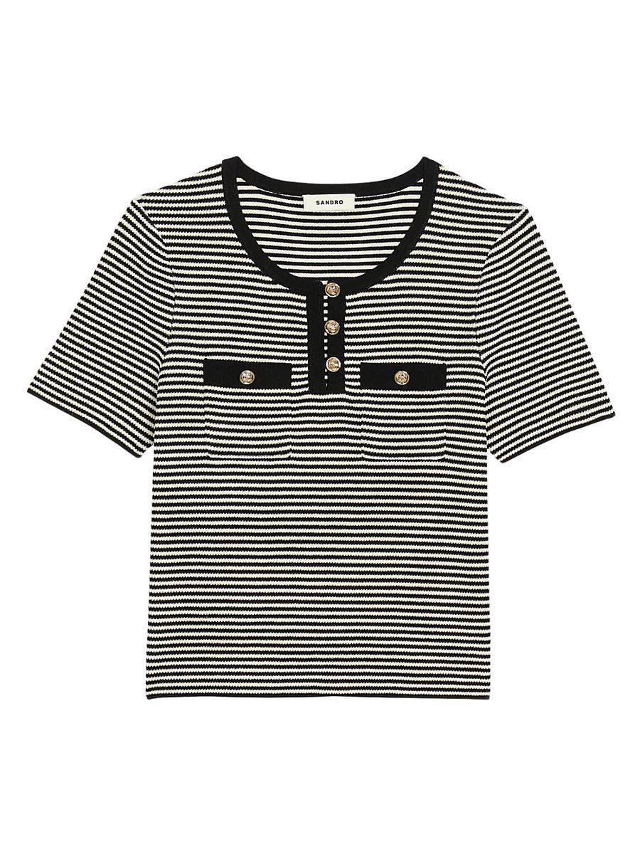 Womens Striped Jumper Product Image