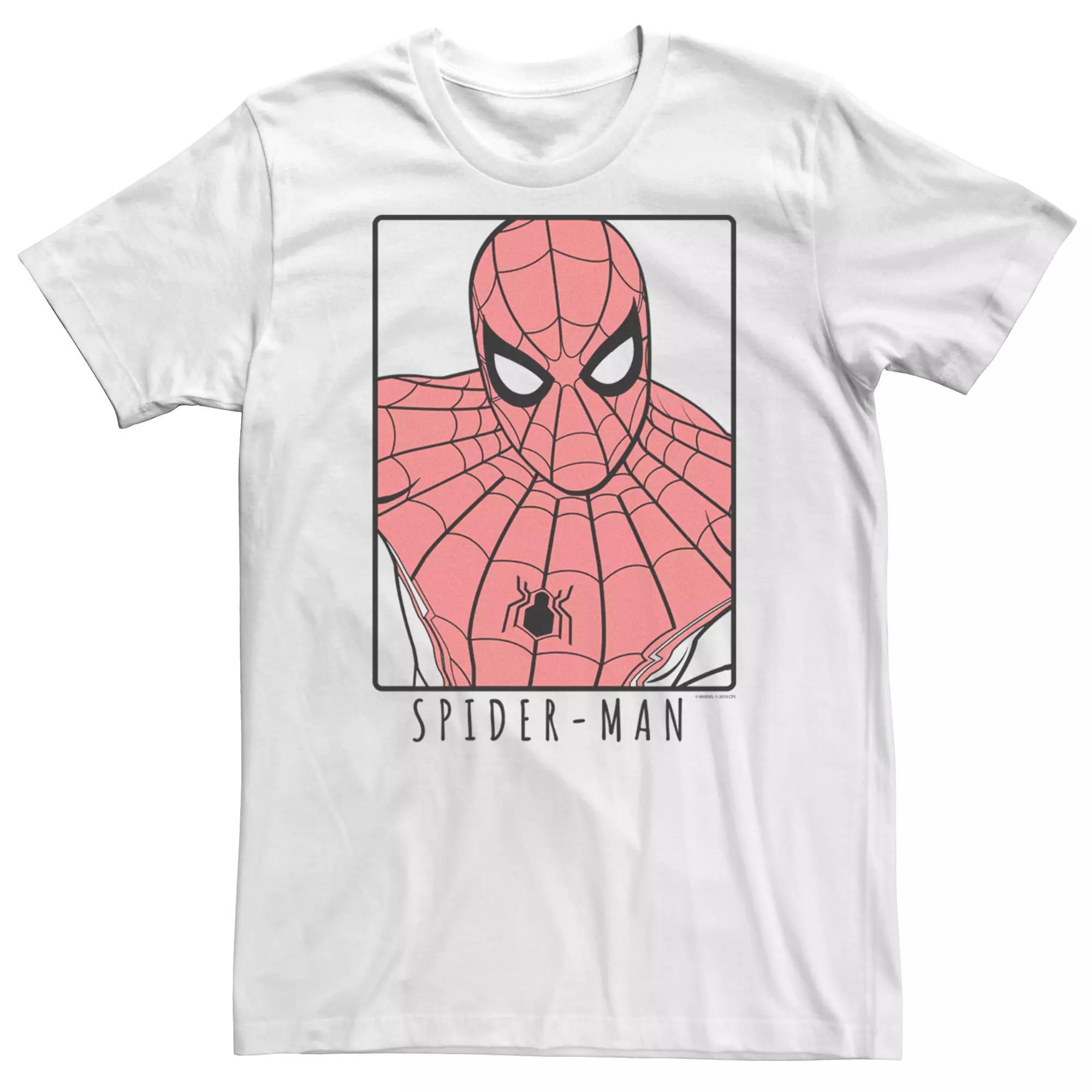 Men's Marvel Spider-Man Classic Cartoon Tee,  Product Image