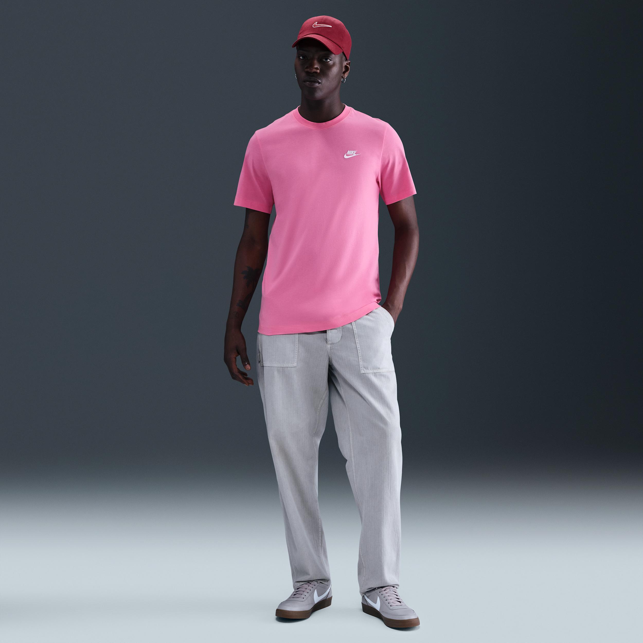 Mens Nike Sportswear Club T-Shirt | AR4997-684 Product Image