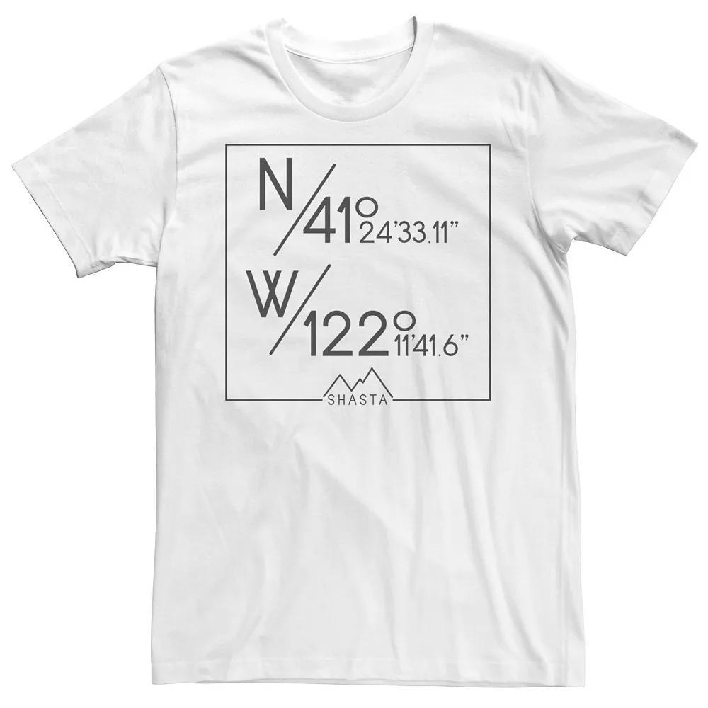 Men's Shasta North And West Coordinates Tee,  Product Image