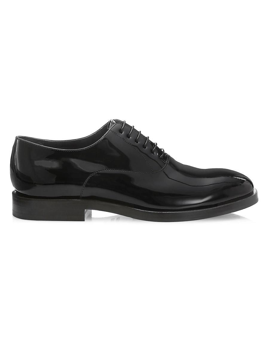 Mens Patent Leather Tuxedo Oxford Shoes Product Image