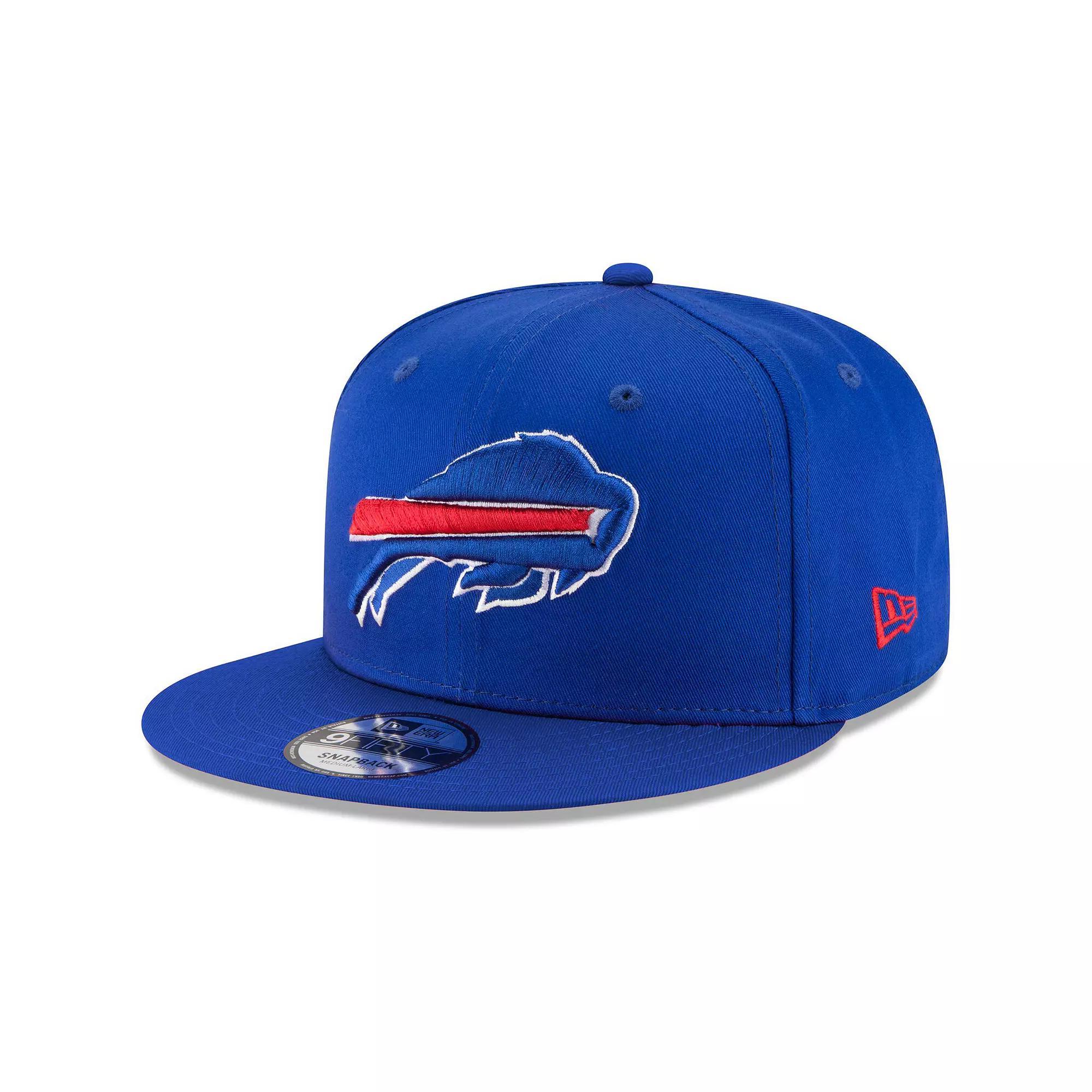 Mens New Era Royal Buffalo Bills Basic 9FIFTY Adjustable Snapback Hat Product Image
