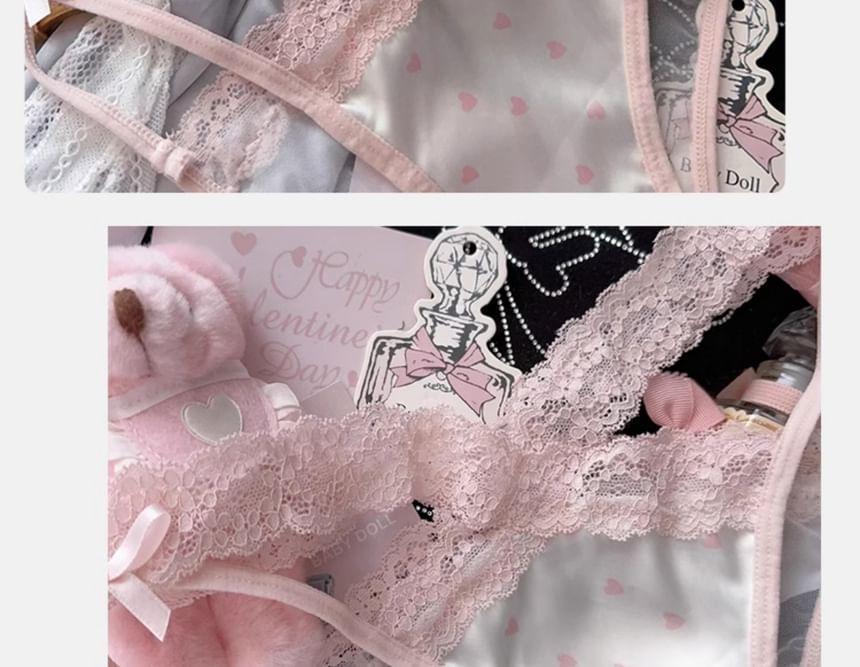 Lace Trim Panties Product Image